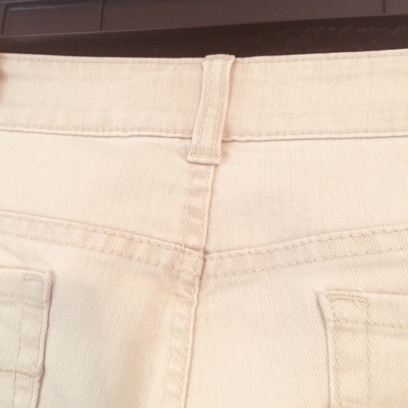 Chico’s Platinum Denim Jeans Pants bootcut Sz M - Picture 3 of 8